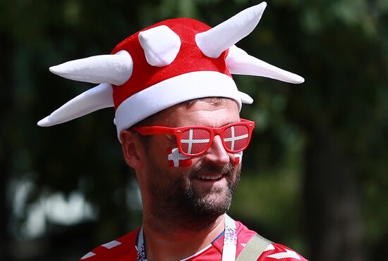 Russia World Cup Denmark - France