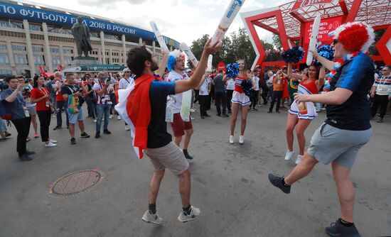 Russia World Cup Denmark - France