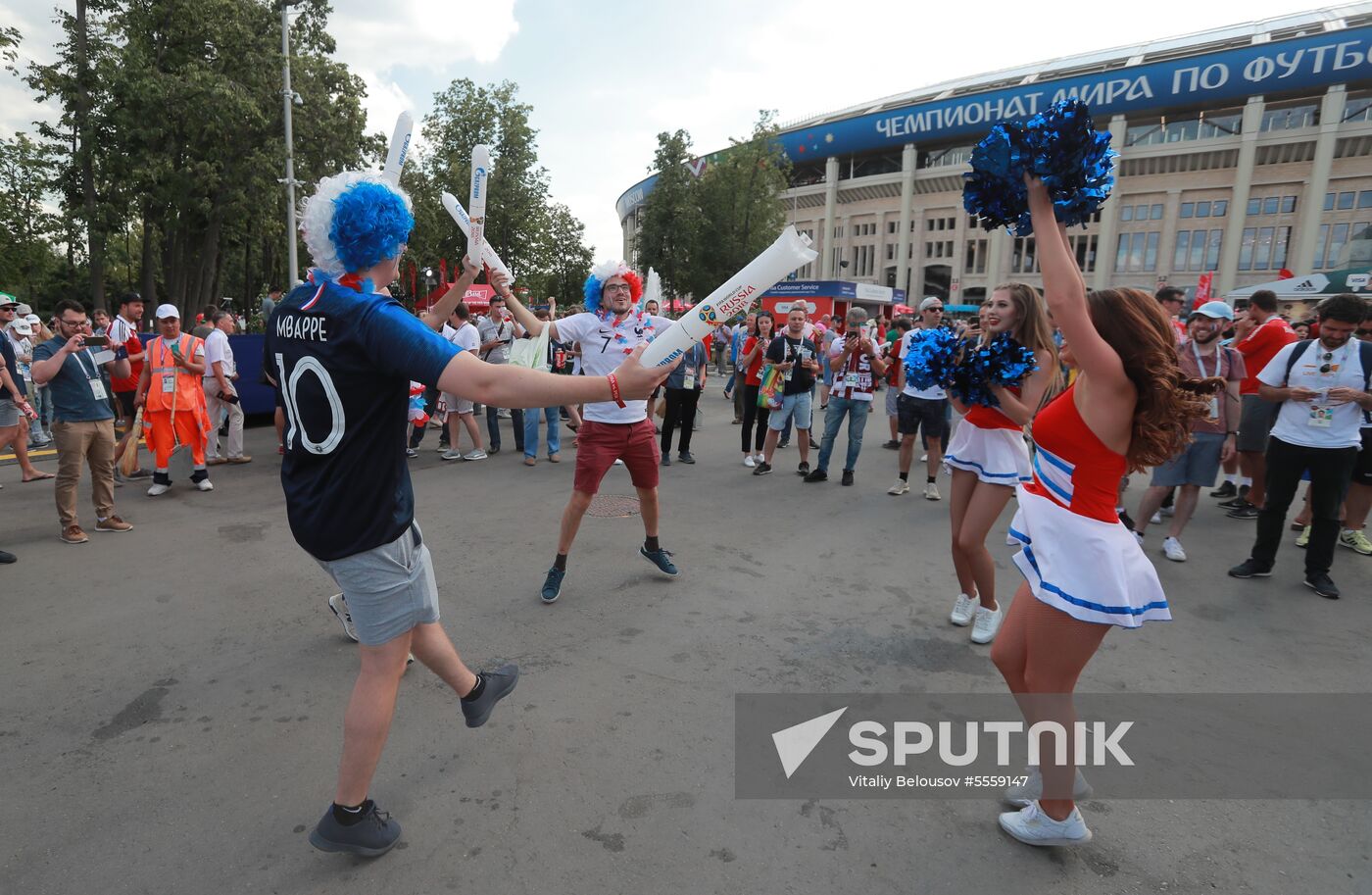 Russia World Cup Denmark - France