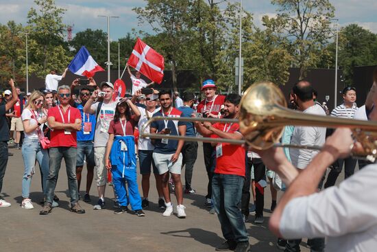 Russia World Cup Denmark - France