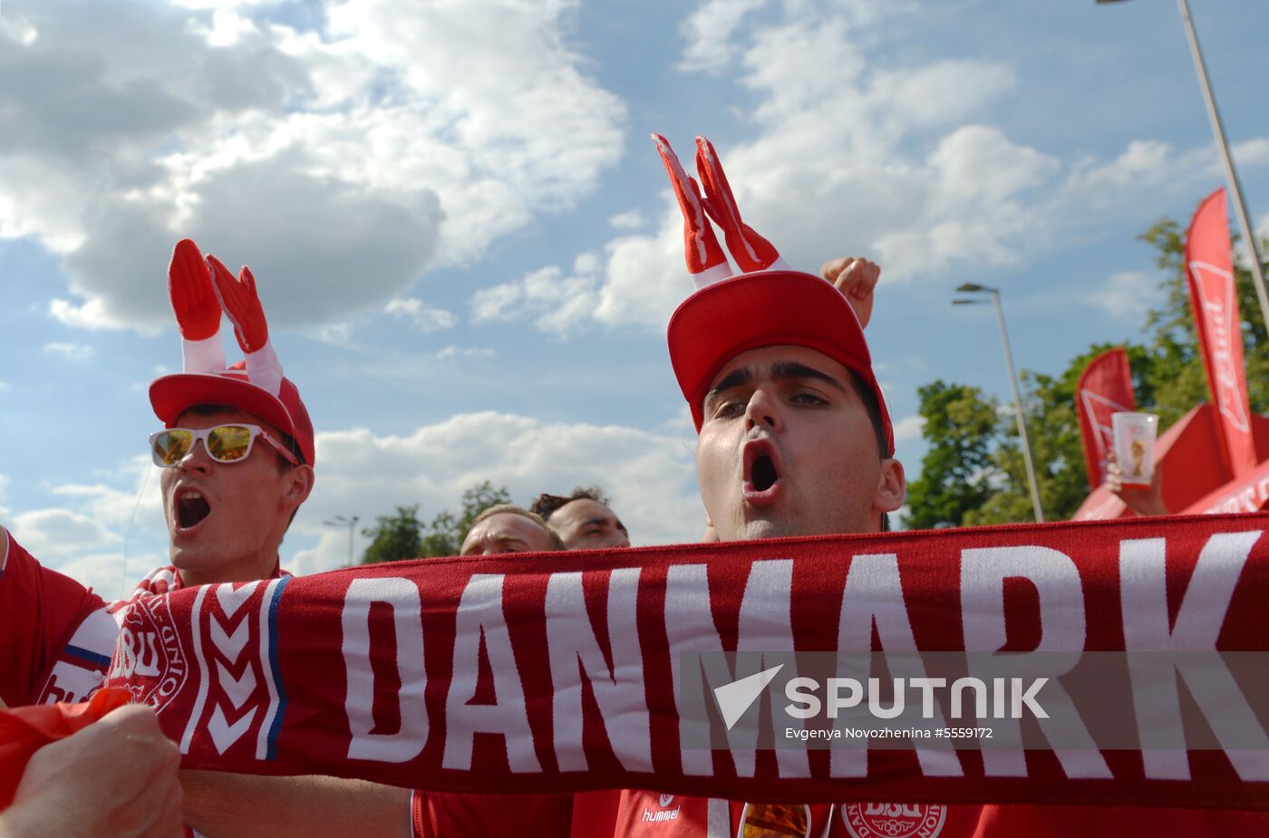 Russia World Cup Denmark - France