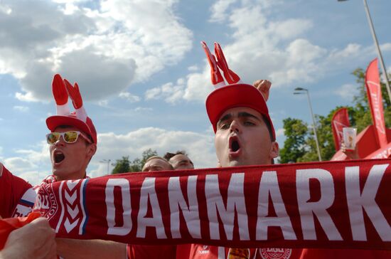 Russia World Cup Denmark - France