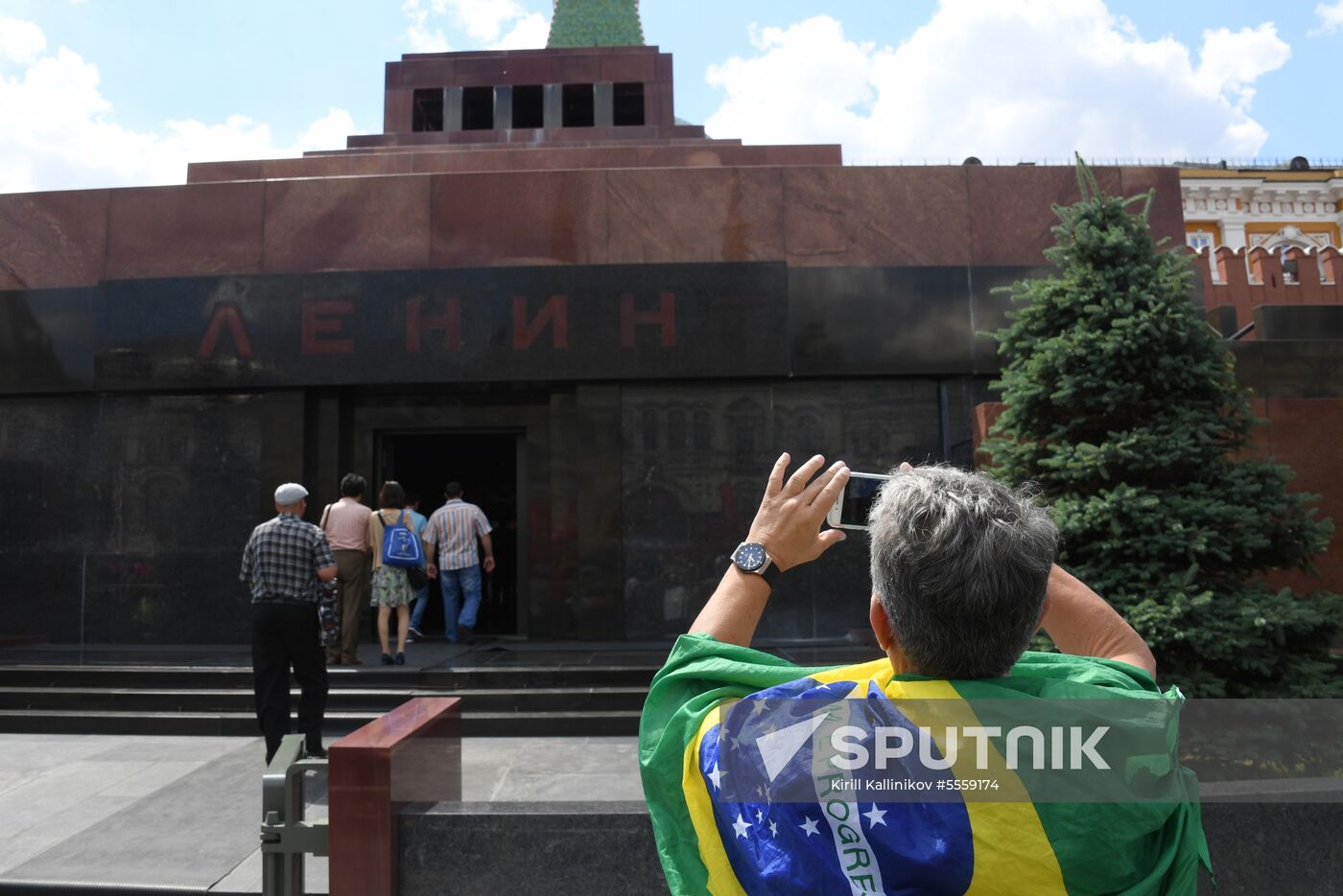 Presidential Regiment guard mounting rehearsal on Red Square