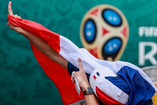 Russia World Cup Denmark - France