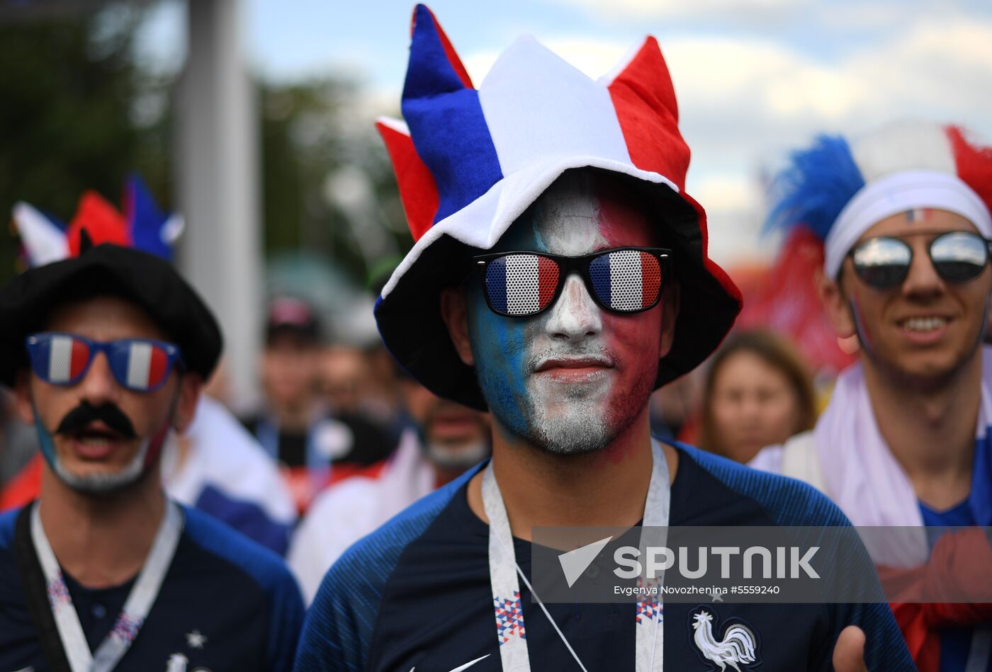 Russia World Cup Denmark - France