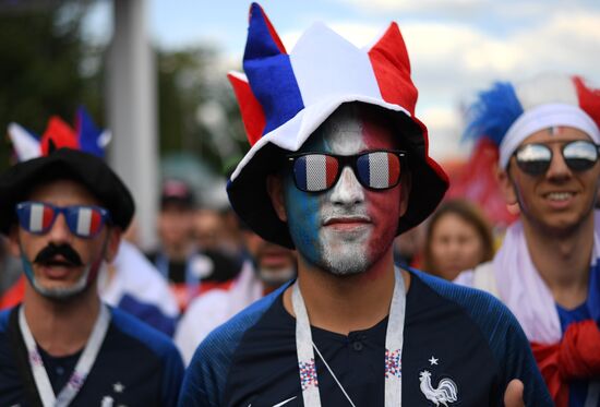 Russia World Cup Denmark - France