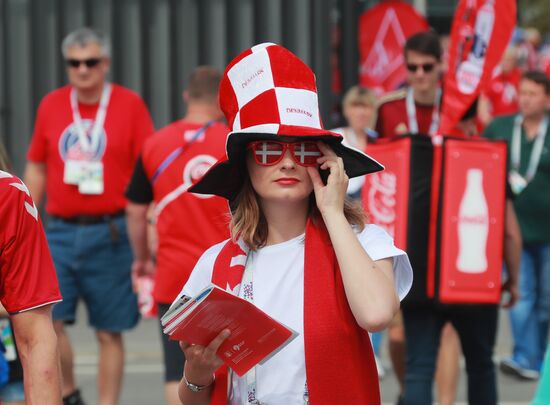 Russia World Cup Denmark - France