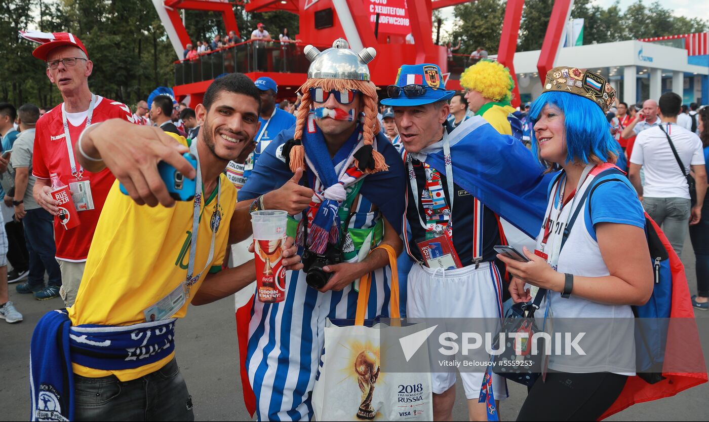 Russia World Cup Denmark - France