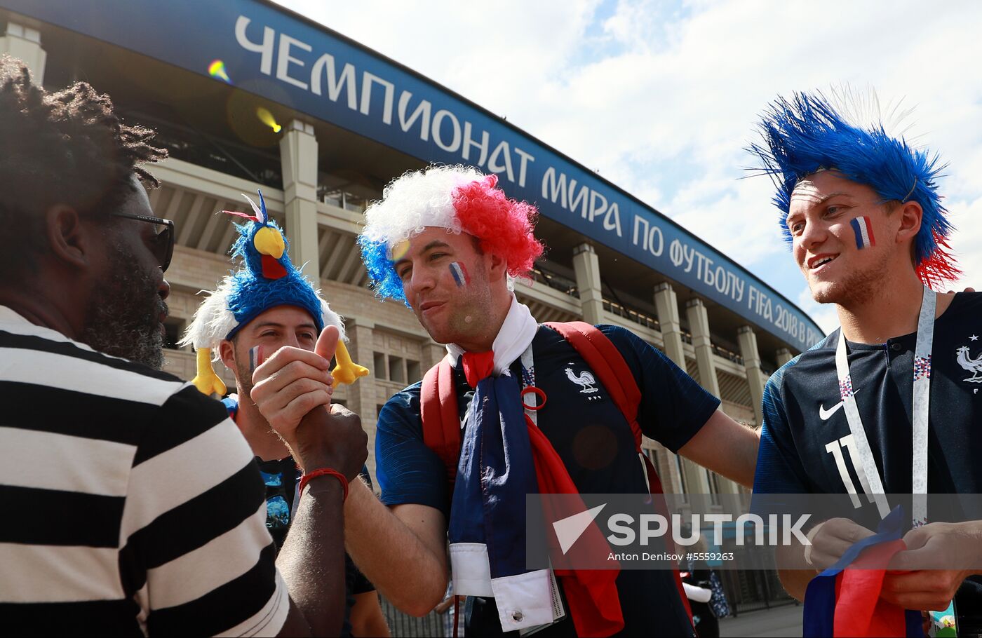 Russia World Cup Denmark - France