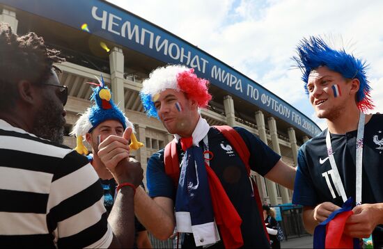 Russia World Cup Denmark - France