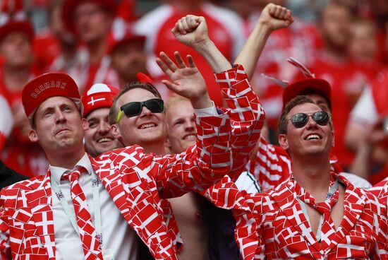 Russia World Cup Denmark - France