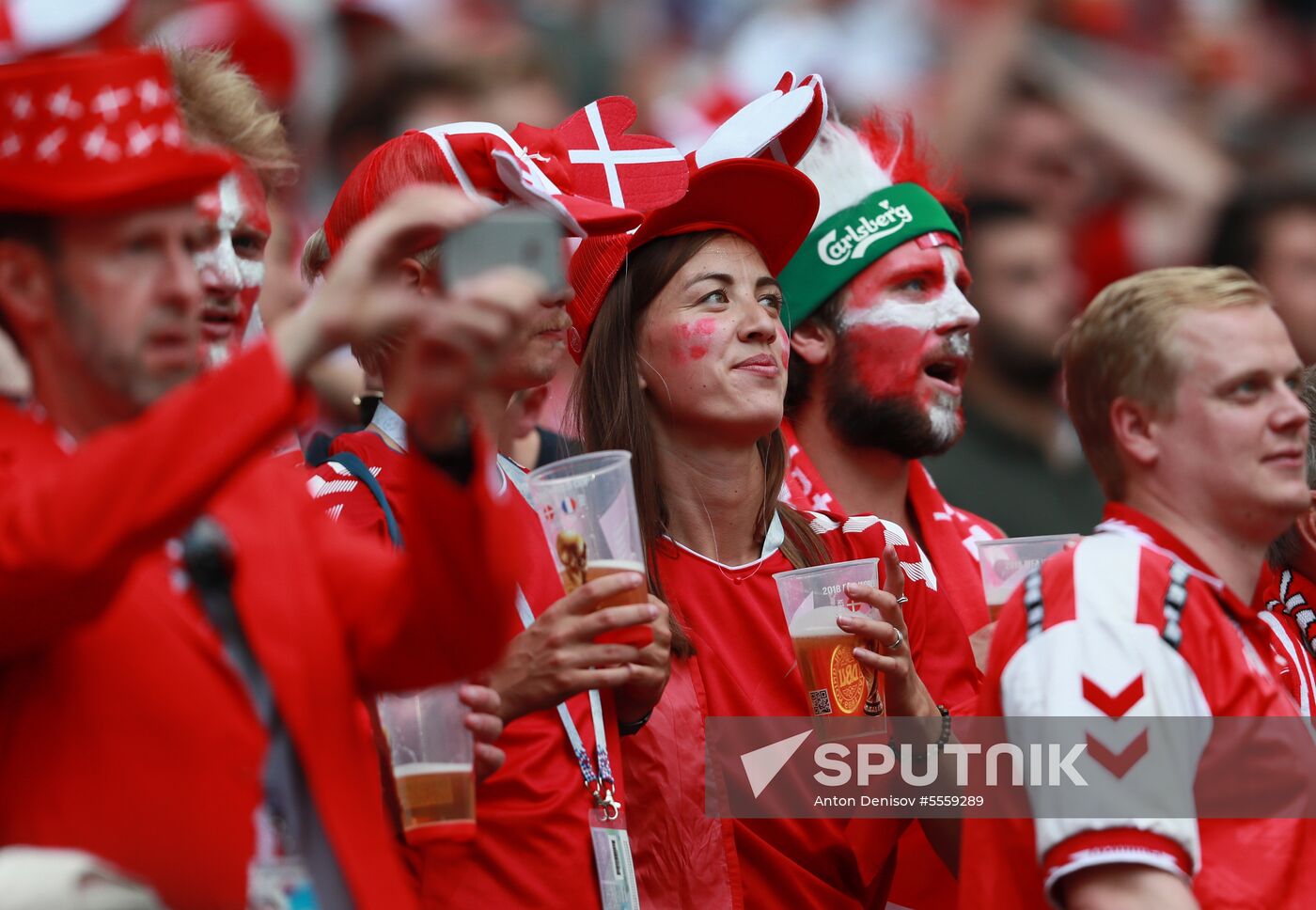 Russia World Cup Denmark - France