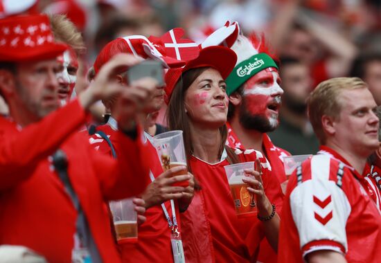 Russia World Cup Denmark - France