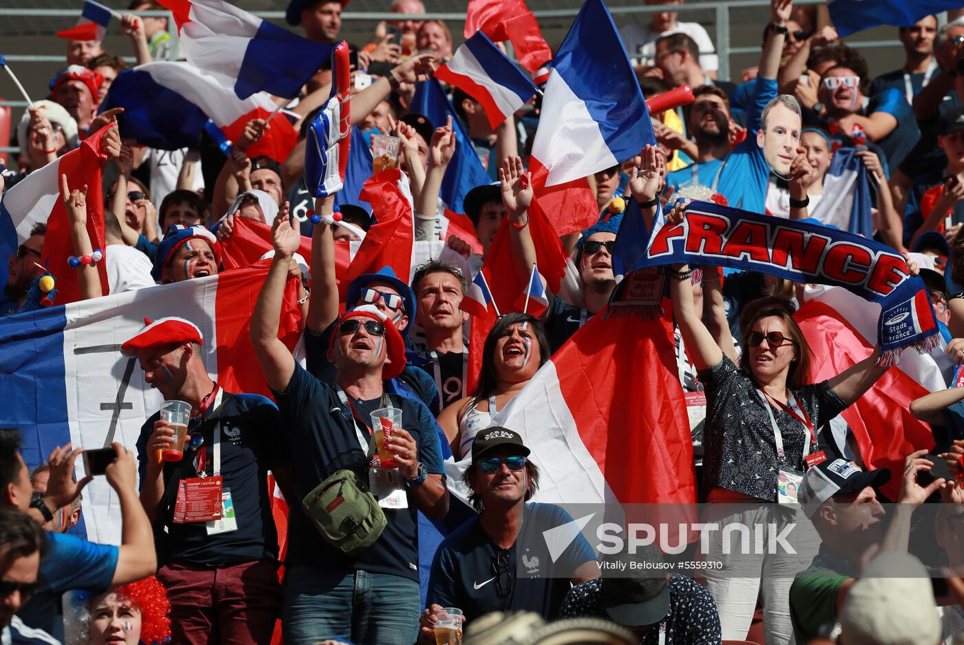 Russia World Cup Denmark - France
