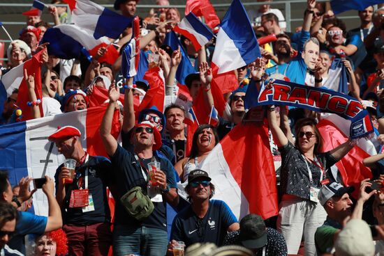Russia World Cup Denmark - France