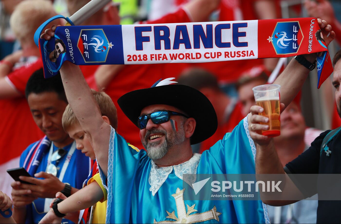 Russia World Cup Denmark - France