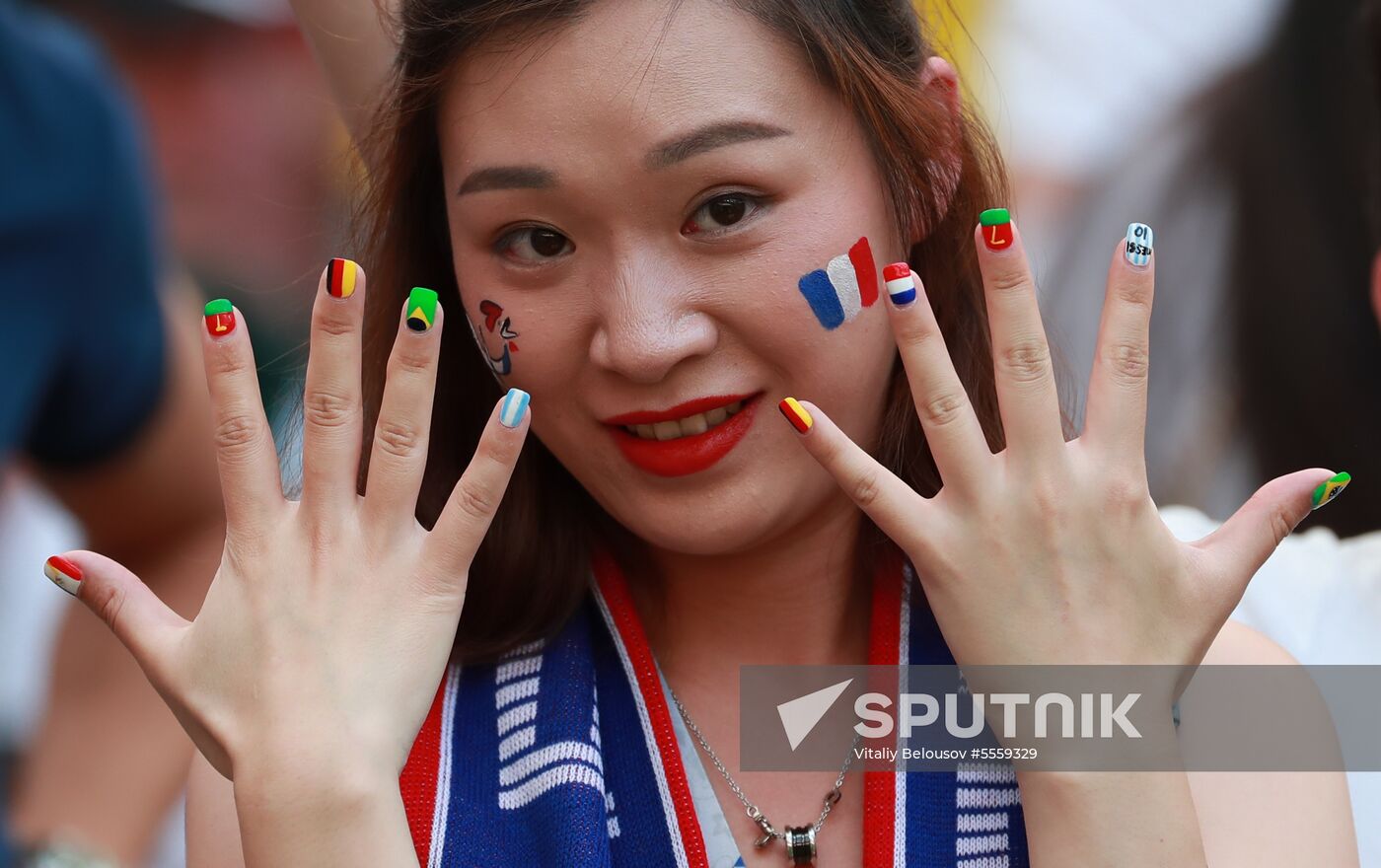 Russia World Cup Denmark - France