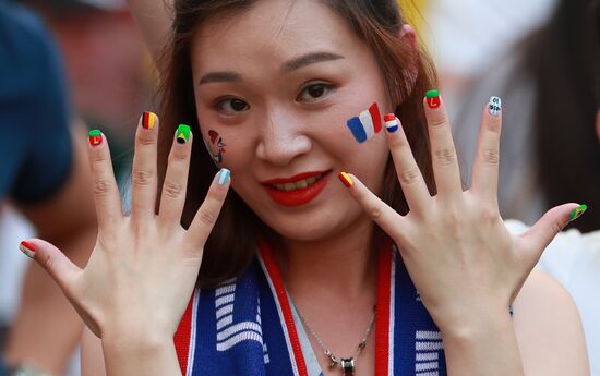 Russia World Cup Denmark - France
