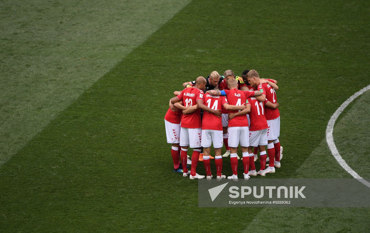 Russia World Cup Denmark - France