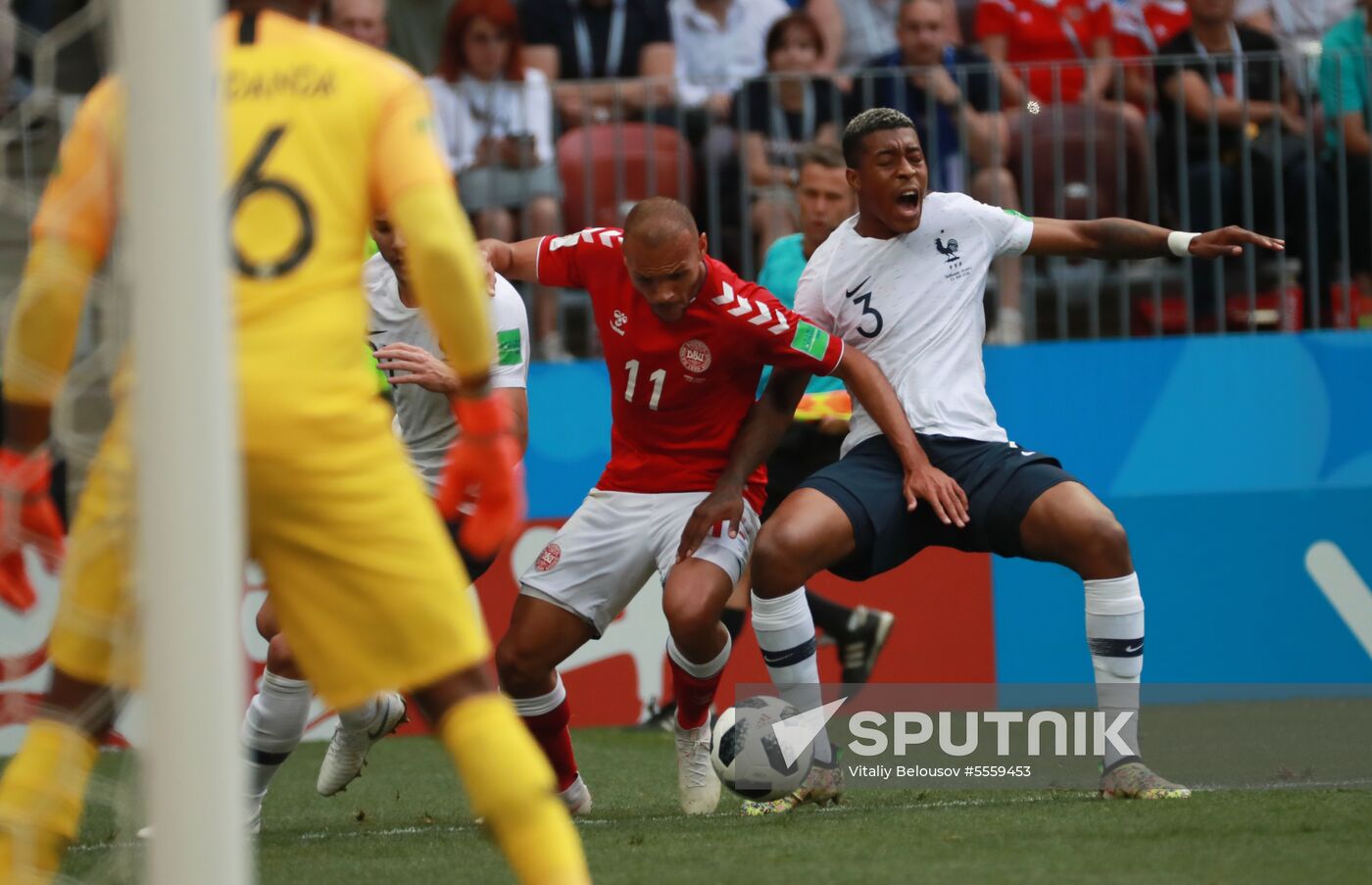 Russia World Cup Denmark - France