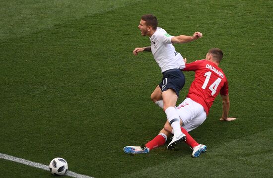 Russia World Cup Denmark - France