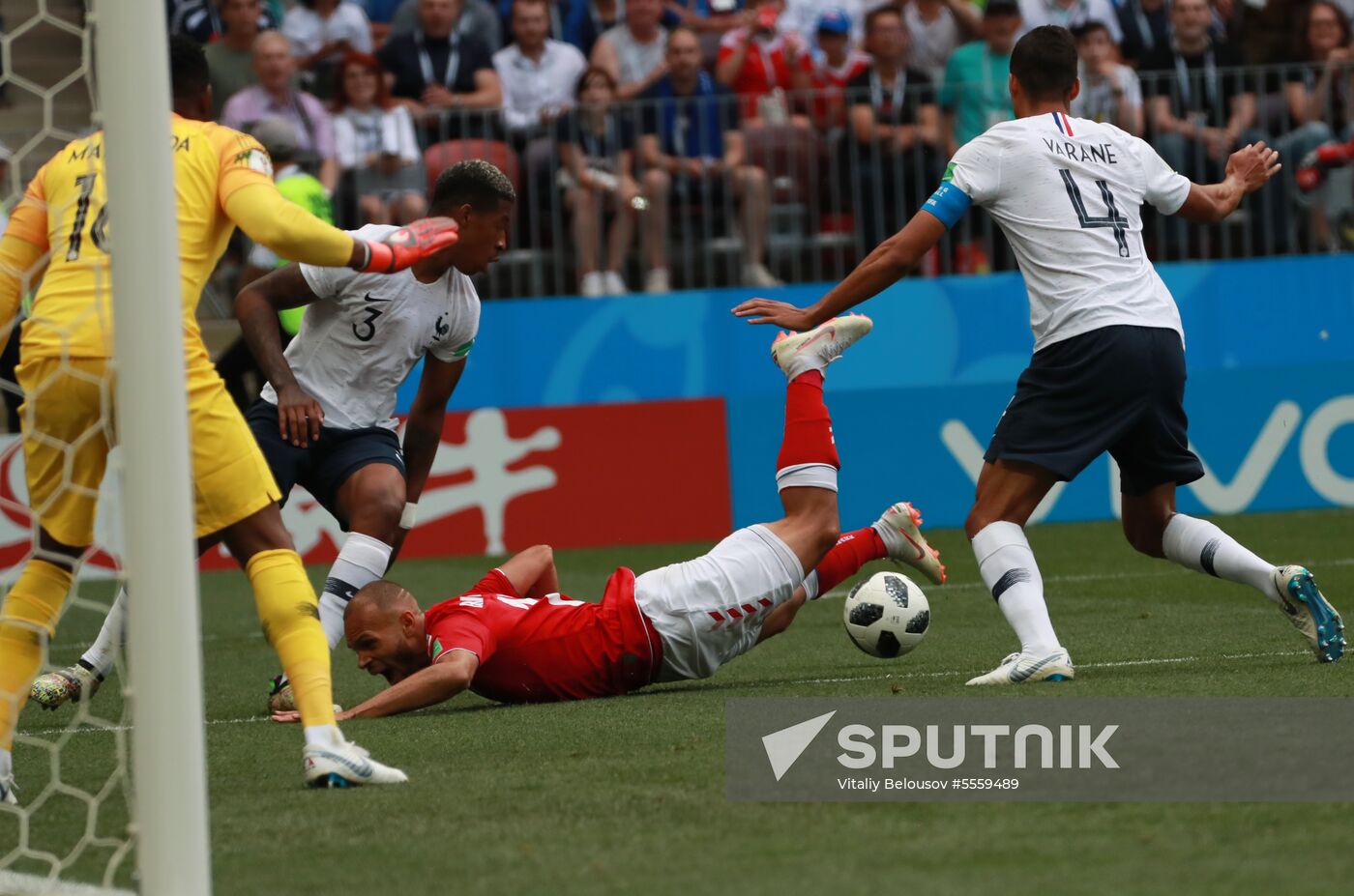 Russia World Cup Denmark - France