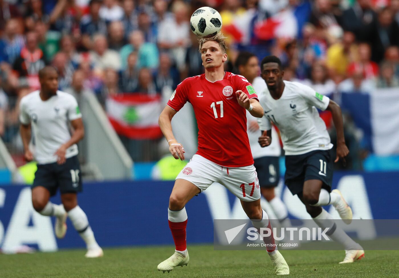 Russia World Cup Denmark - France