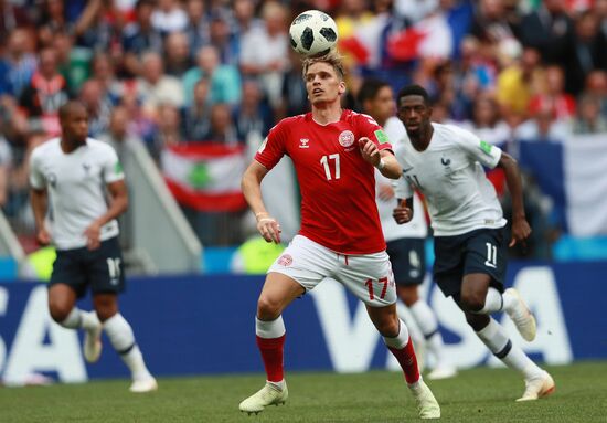 Russia World Cup Denmark - France