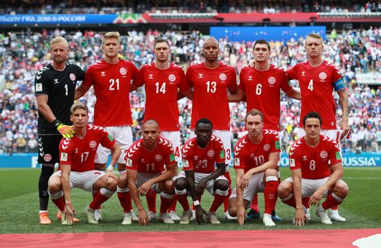 Russia World Cup Denmark - France