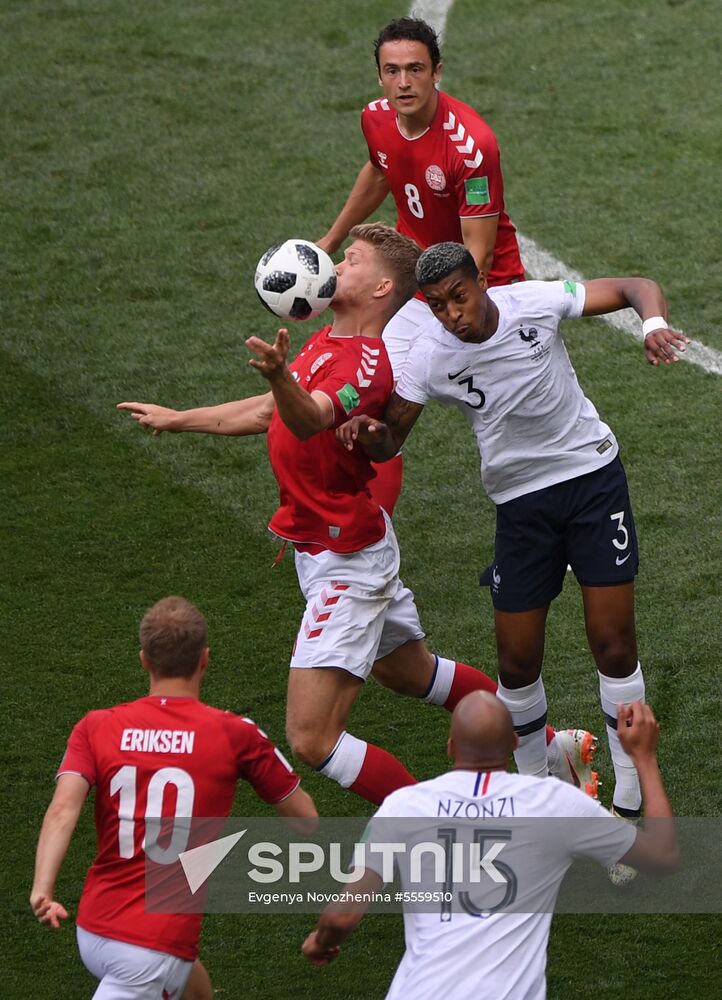 Russia World Cup Denmark - France