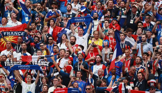 Russia World Cup Denmark - France