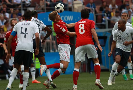 Russia World Cup Denmark - France