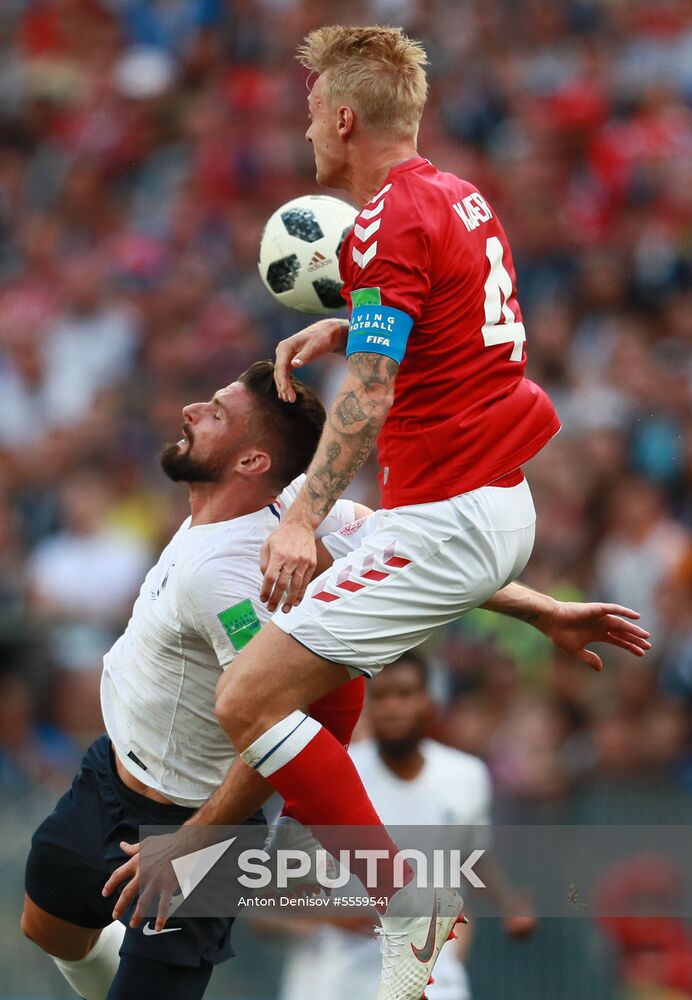 Russia World Cup Denmark - France