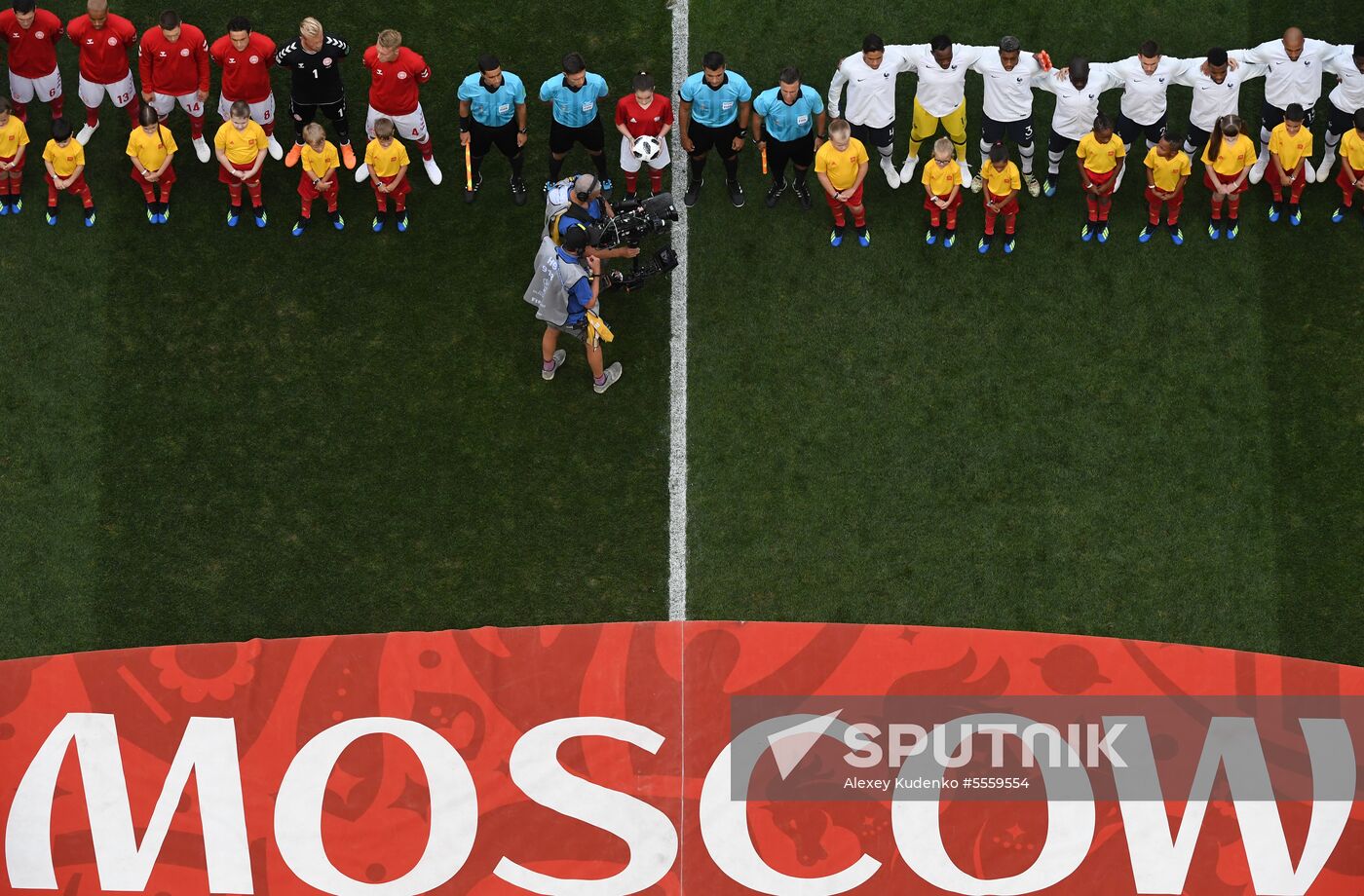 Russia World Cup Denmark - France