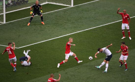 Russia World Cup Denmark - France