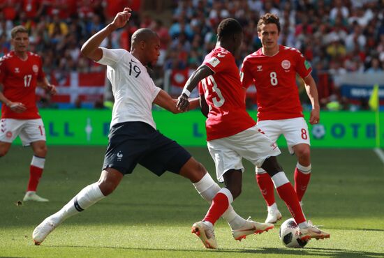 Russia World Cup Denmark - France