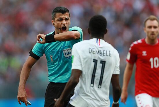 Russia World Cup Denmark - France