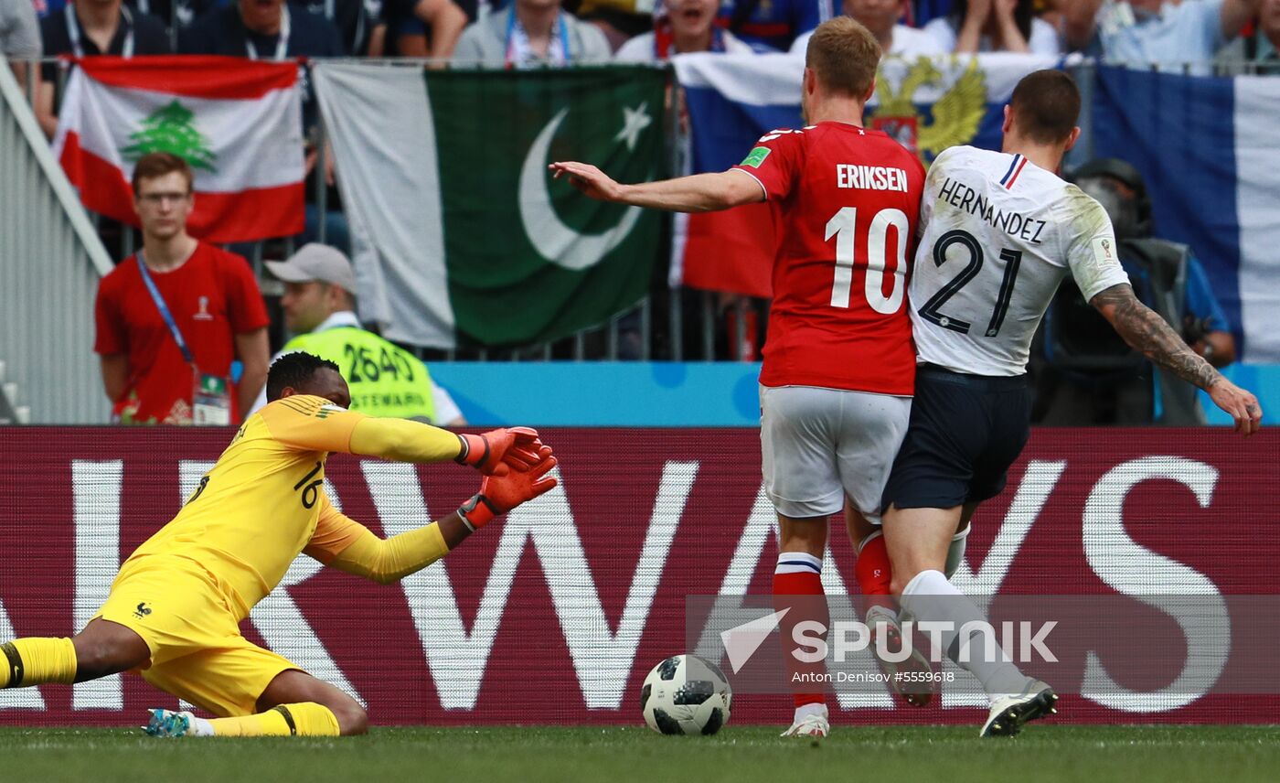 Russia World Cup Denmark - France
