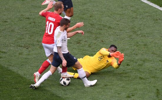 Russia World Cup Denmark - France