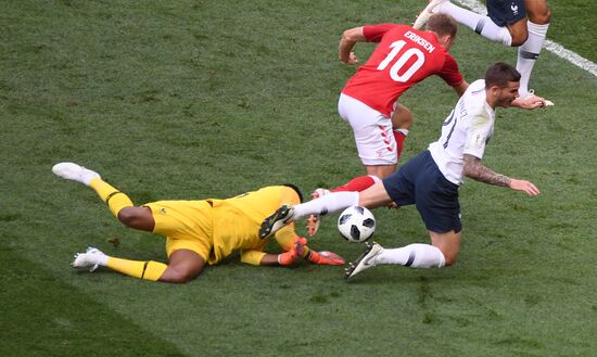 Russia World Cup Denmark - France