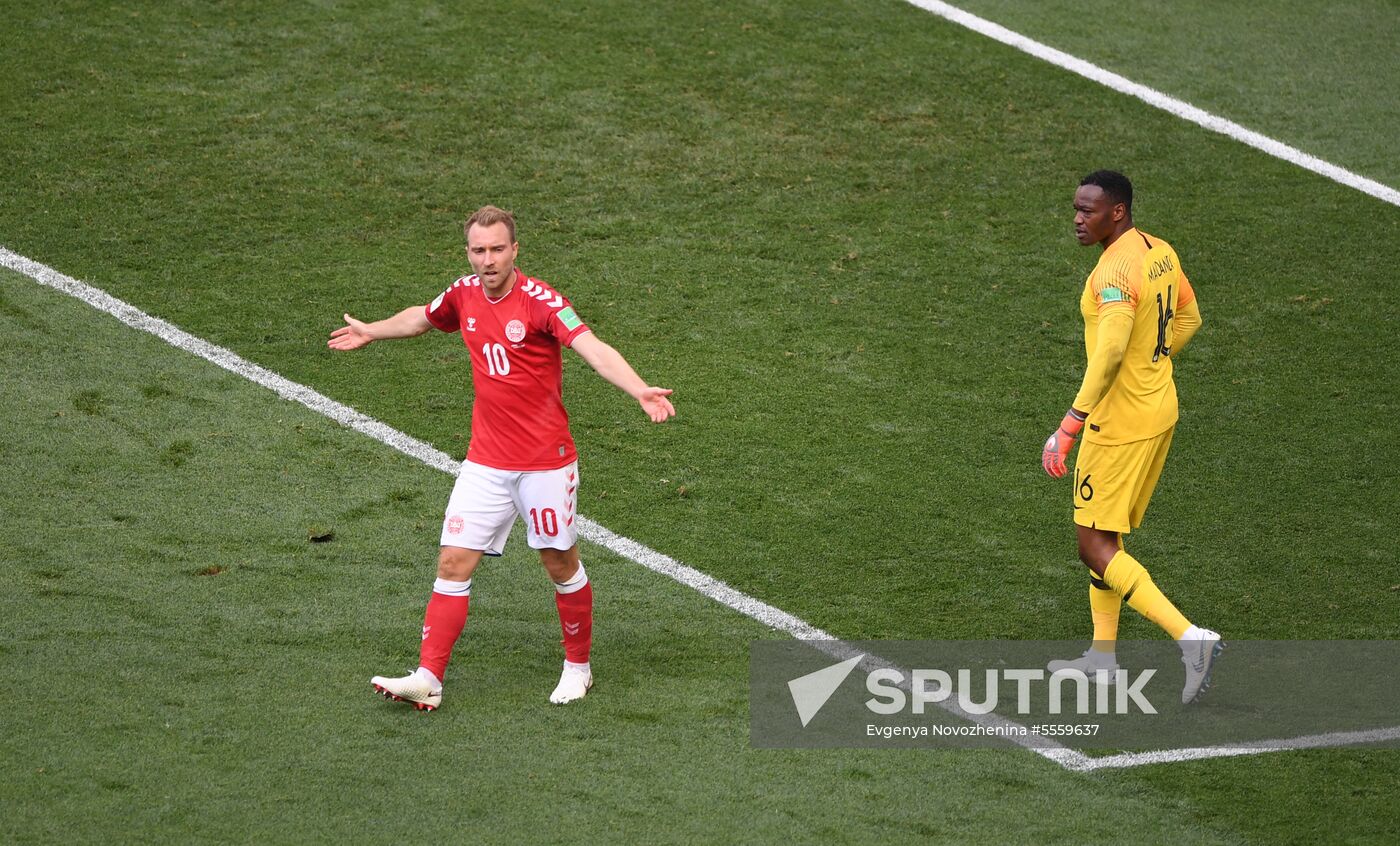 Russia World Cup Denmark - France