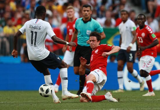 Russia World Cup Denmark - France