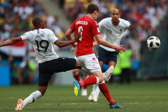Russia World Cup Denmark - France