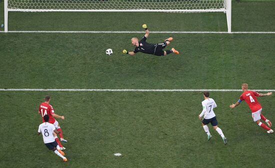 Russia World Cup Denmark - France