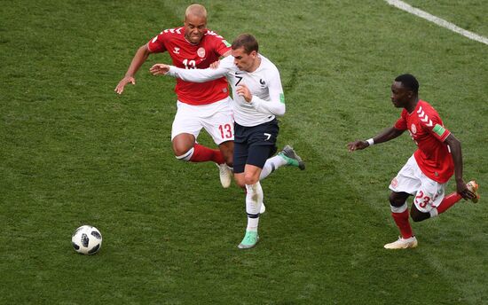 Russia World Cup Denmark - France