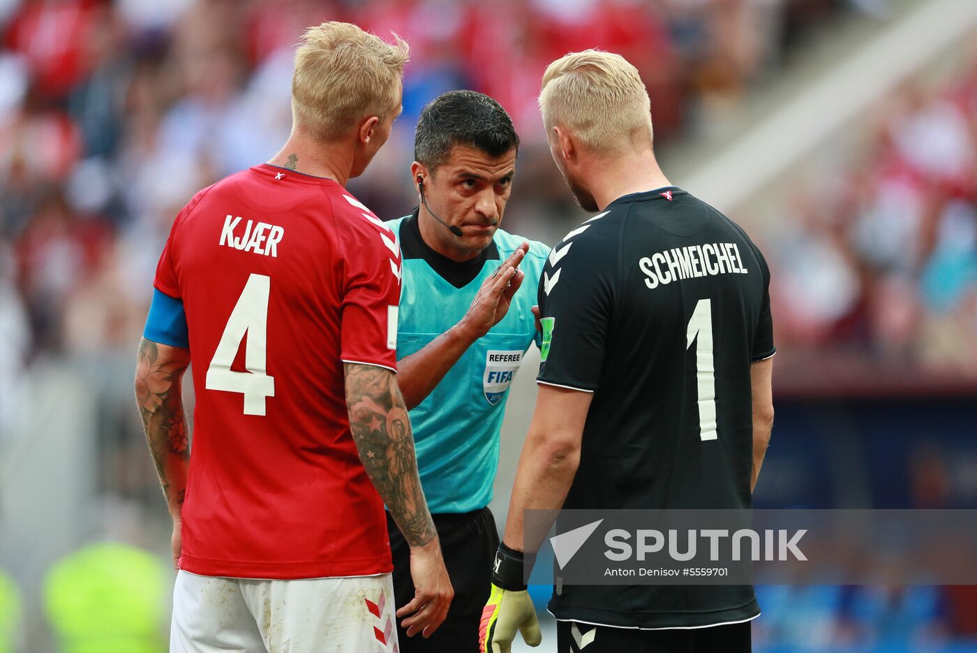 Russia World Cup Denmark - France