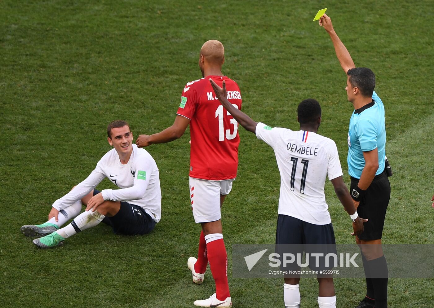 Russia World Cup Denmark - France