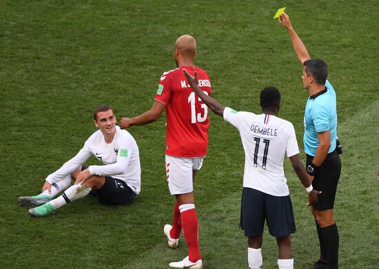 Russia World Cup Denmark - France