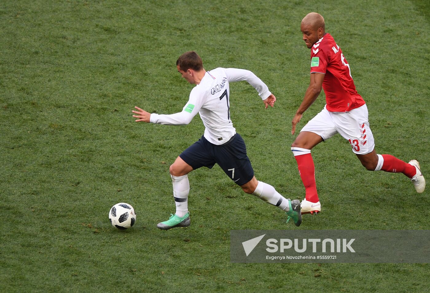 Russia World Cup Denmark - France