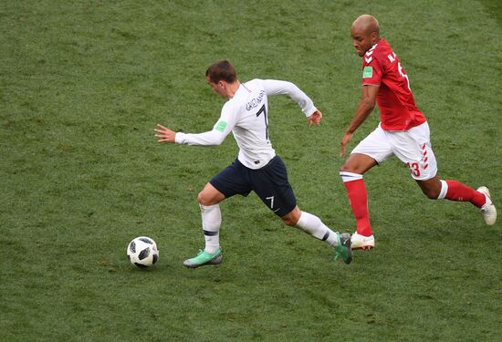Russia World Cup Denmark - France